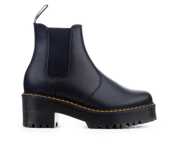 Women's Dr. Martens Sanguine Heeled Chelsea Boots in Black color