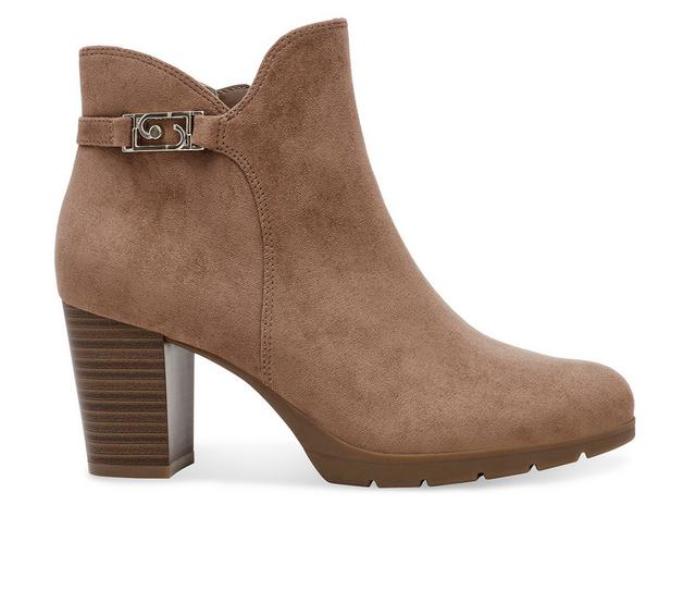 Women's Anne Klein Regency Booties in Truffle color