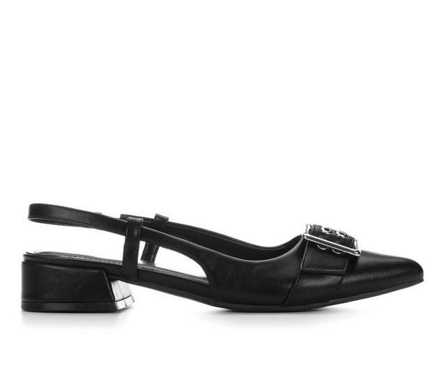 Women's Y-Not Cecilla Pumps in Black Pu color