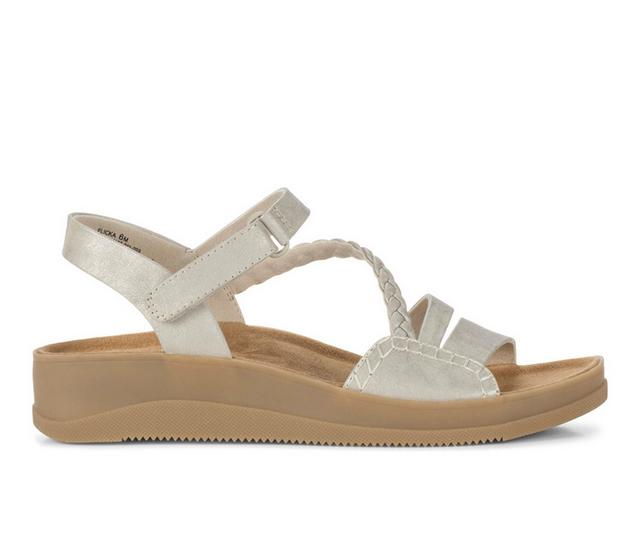 Women's Baretraps Flicka Wedge Sandals in Champagne color