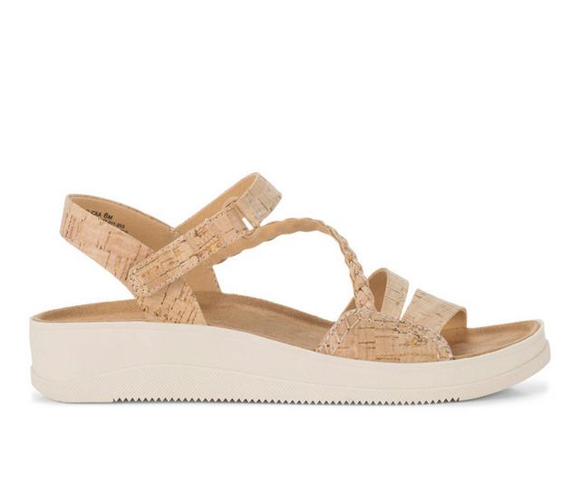 Women's Baretraps Flicka Wedge Sandals in Natural color