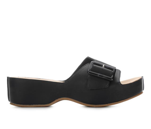 Women's Volatile Bertha Platform Sandals in Black color