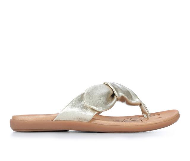 Women's BOC Halle Flip-Flops in Champagne color