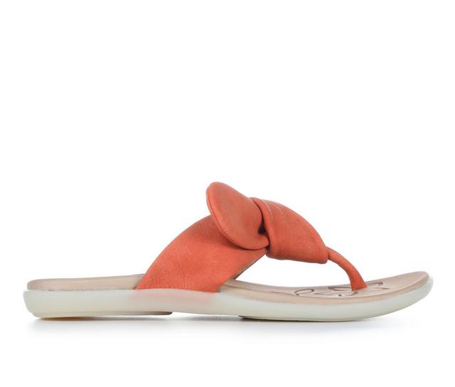 Women's BOC Halle Flip-Flops in Coral color