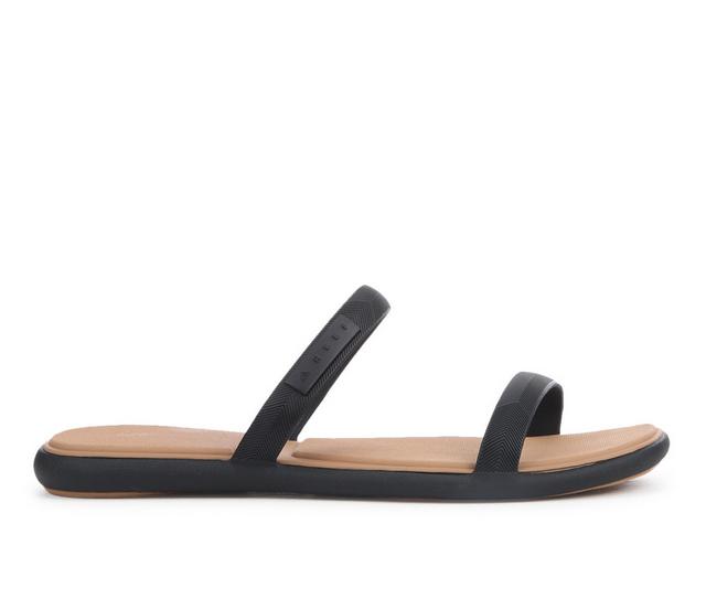 Women's Reef Water Willow Marina Sandals in Black/Tan color