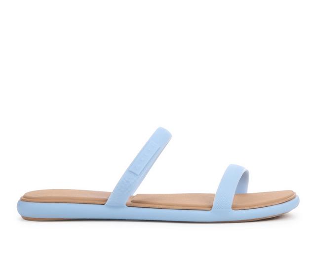 Women's Reef Water Willow Marina Sandals in Dusty Blue color