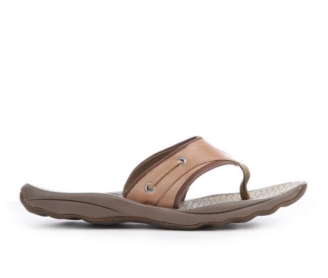 Men's Sperry Outer Banks-M Flip-Flops in Tan color