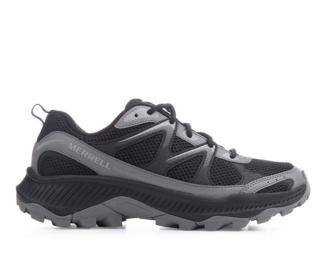 Women's Merrell Tempo Exp Hiking Shoes in Black Charcoal color