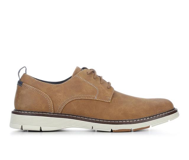Men's Dockers Elmington Oxfords in Dark Tan color