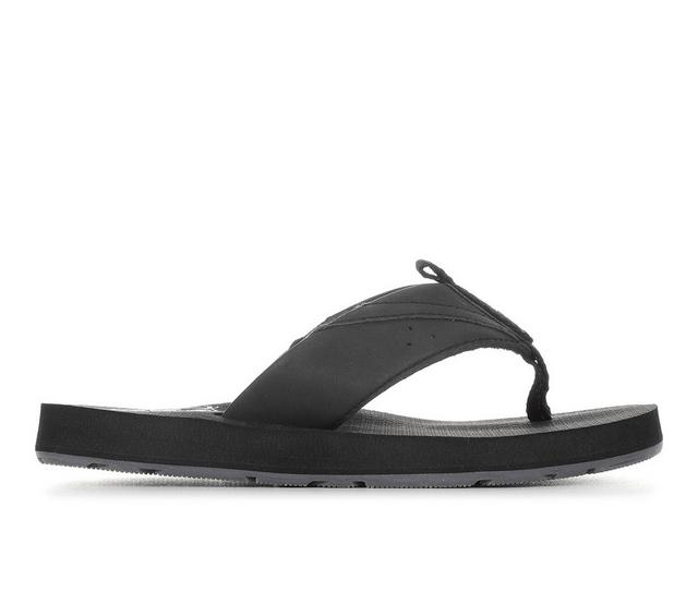 Kids' Flojos Little Kid & Big Kid Tango Flip-Flops in Black color