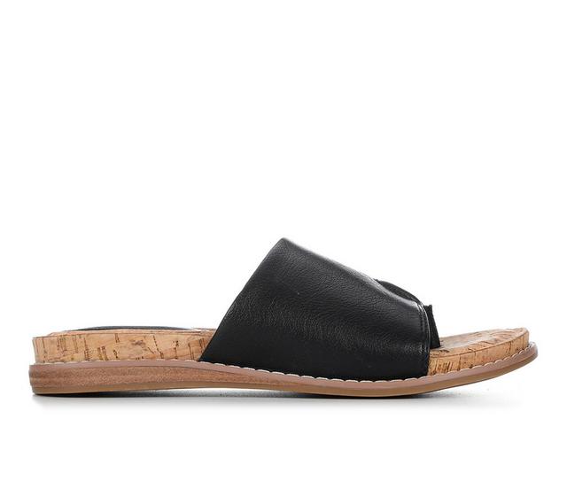 Women's EuroSoft Ellamae Wedge Sandals in Black color