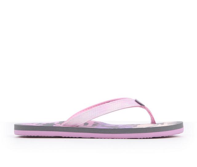 Girls' Flojos Juana 11-4 Flip-Flops in Pink/Grey color