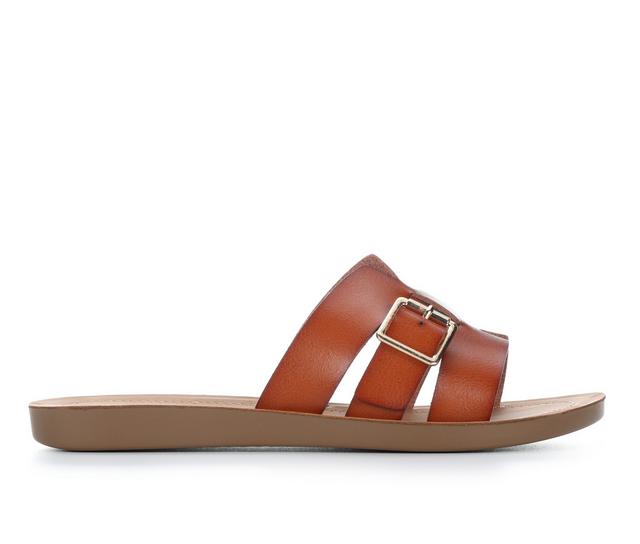 Women's Soda Torvi-S Sandals in Tan color