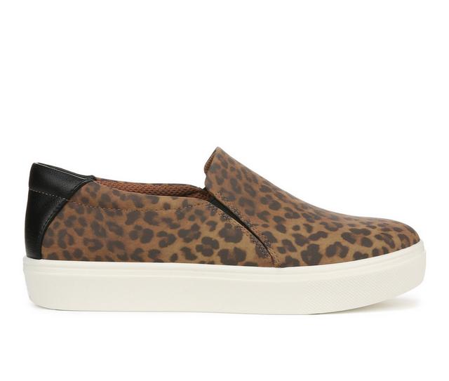 Women's Dr. Scholls Madison Cloud Slip-On Sneakers in Leopard color