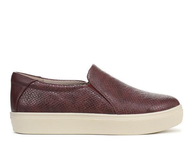 Women's Dr. Scholls Madison Cloud Slip-On Shoes in Burgundy color