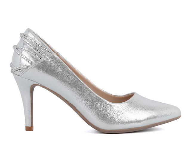 Women's Jones New York Betolda Pumps in Silver color