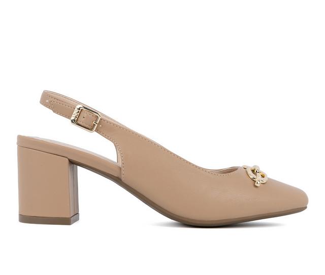 Women's Jones New York Korla Slingback Pumps in Natural color