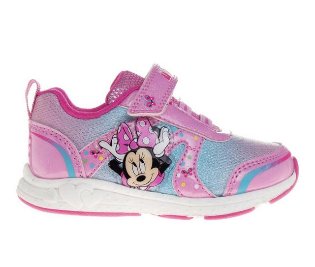 Girls' Disney Toddler & Little Kid Minnie Mouse Sneakers in Pink color