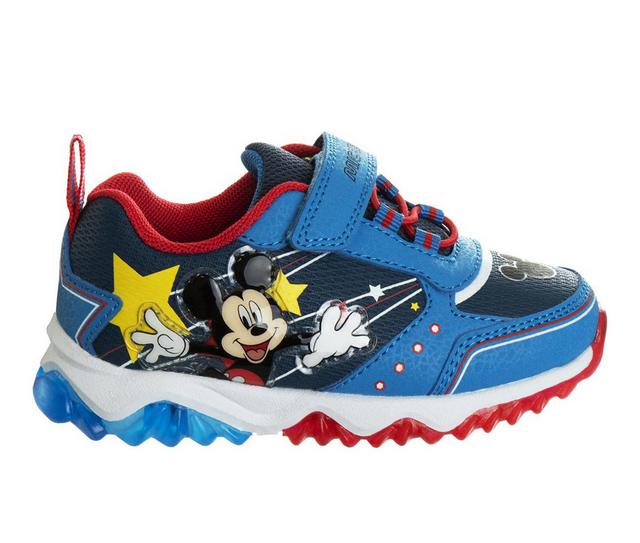 Boys' Disney Toddler Mickey Mouse Sneaker in Blue/Navy color