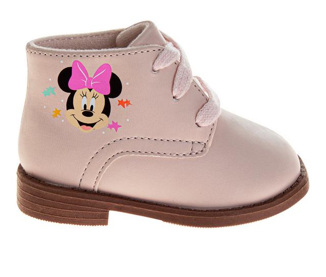 Girls' Disney Toddler Minnie Mouse Walker Boots in Pink color