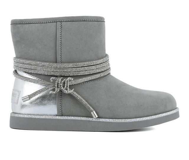 Women's Juicy Kandar Fur Boots in Grey color