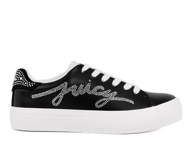 Women's Juicy Aurelie Sneakers in Black color