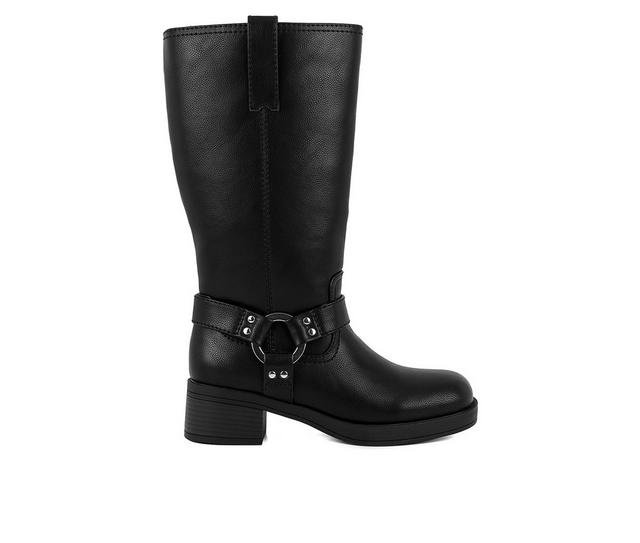 Women's Sugar Huncho Tall Knee High Boots in Black color