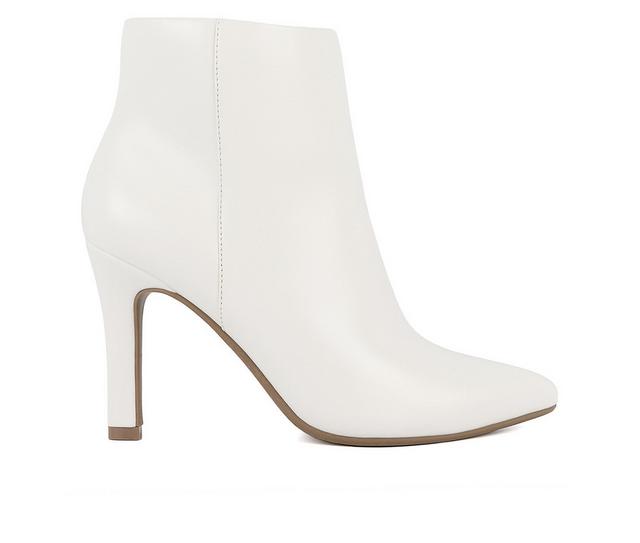 Women's Sugar Vecna Dress Booties in White color