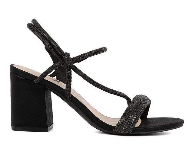 Women's Sugar Neeve Dress Sandals in Black color