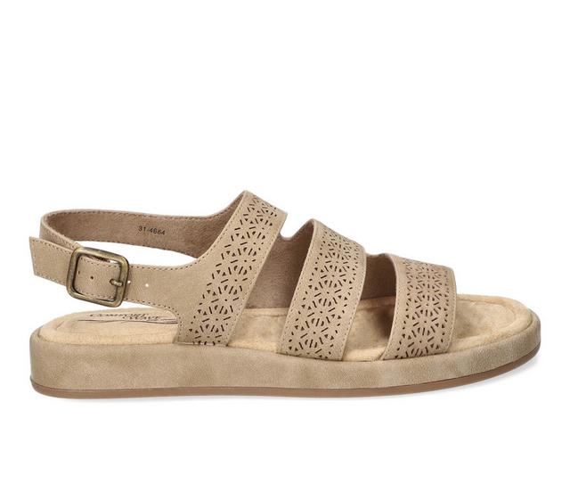 Women's Easy Street Link Sandals in Natural color