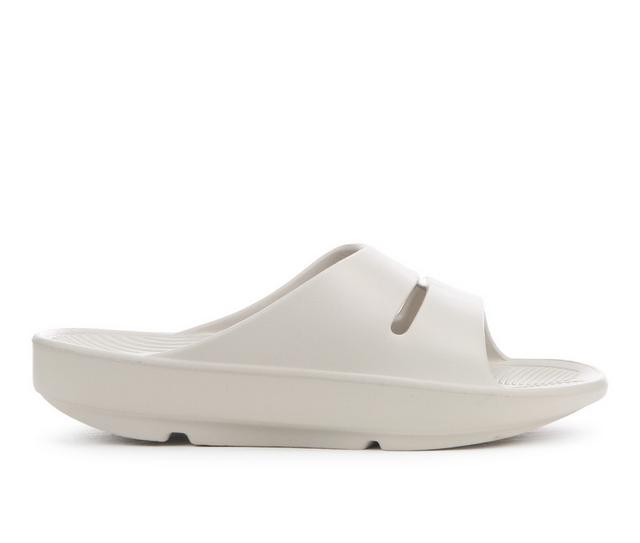 Women's Island Surf Crest II Slides in Beige color