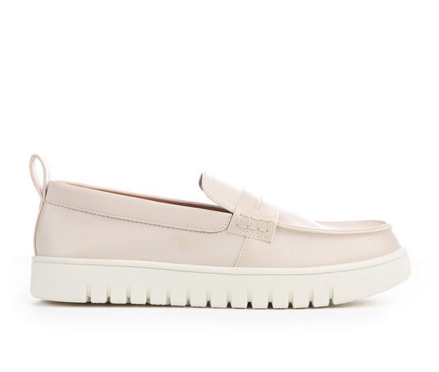 Women's White Mountain Nonna Loafers in Eggshell color