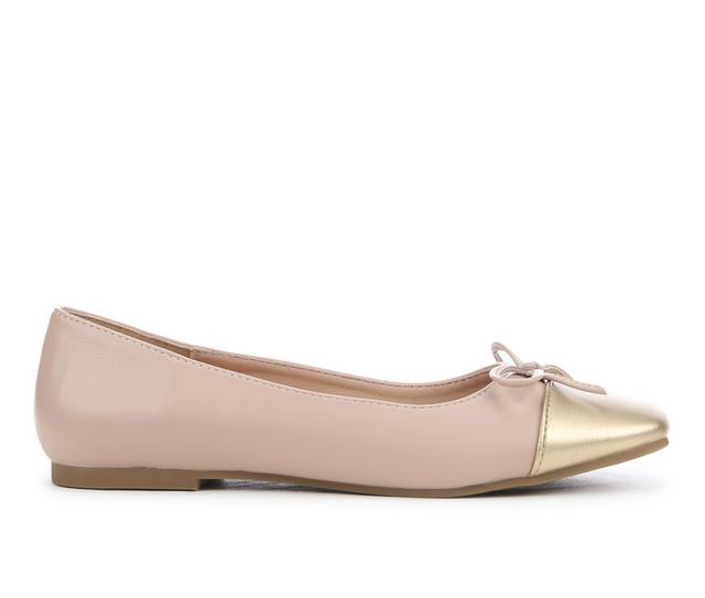 Women's Rampage Gracie Flats in Nude/Gold color