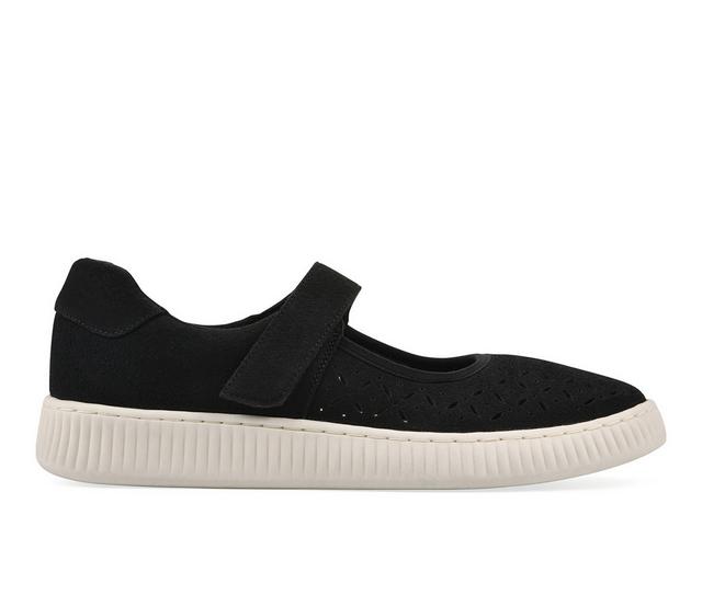Women's White Mountain Doubles Casual Sneakers in Black color