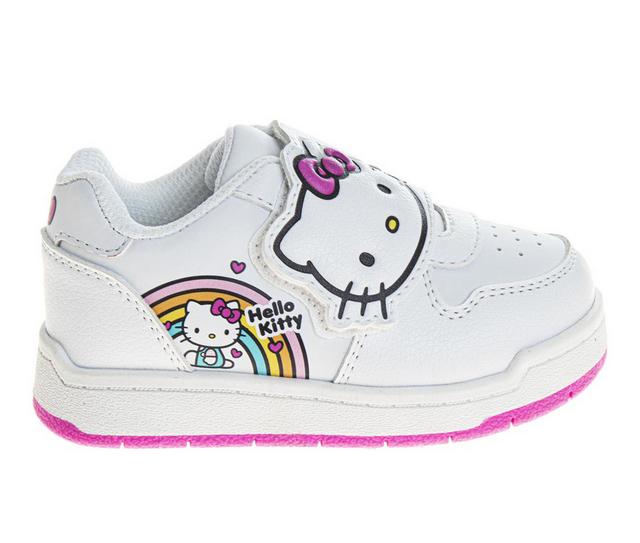 Hello Kitty HK Velcro 7-10 in White/Pink color