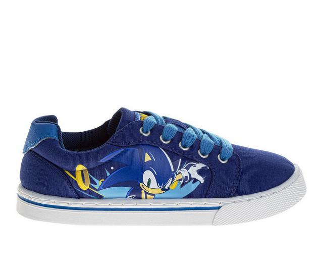 Boys' Nickelodeon Little Kid Sonic Canvas in Blue/Black color