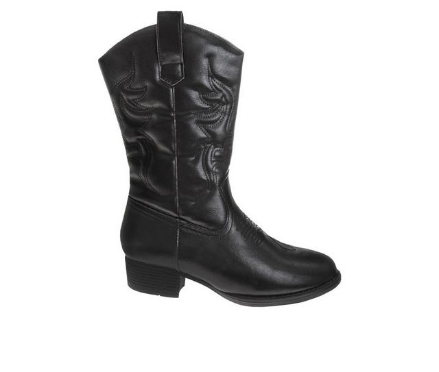 Women's Josmo Western Boots in Black color