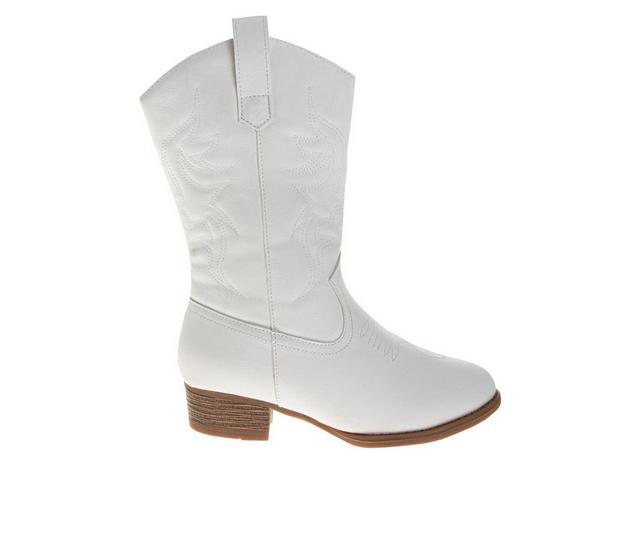 Women's Josmo Western Boots in White color