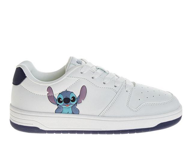 Women's Disney Stitch Sneakers in White color