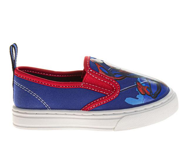 MARVEL Spiderman Slip On 7-12 in Blue color