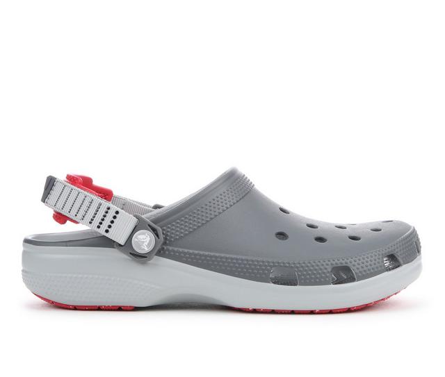 Men's Crocs Classic Turbo Clog in Slate Grey color
