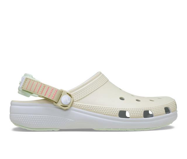 Men's Crocs Classic Turbo Clog in Bone color