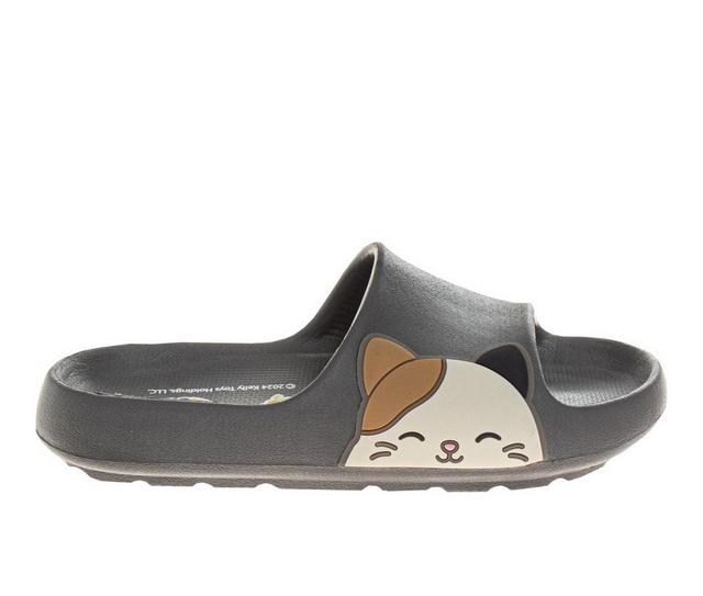Squishmallow Cameron Cat Slide 6-8 in Gray color