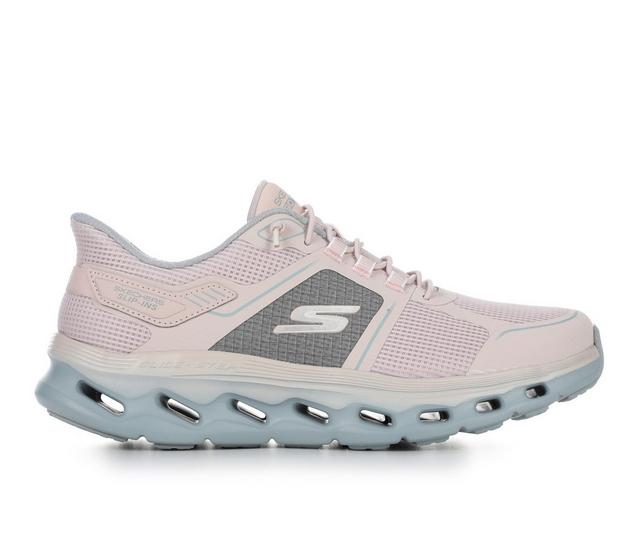 Women's Skechers Go 125121 Go Walk Glide Step Elektra Walking Shoes in Light Pink color