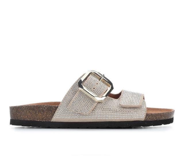 Women's White Mountain Granitas Footbed Sandals in Sandalwood color