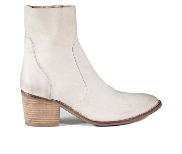 Women's DIBA TRUE Majes Tic Booties in Off White color