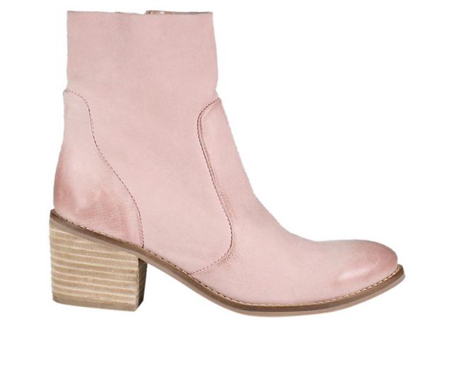 Women's DIBA TRUE Majes Tic Booties in Pale Pink color