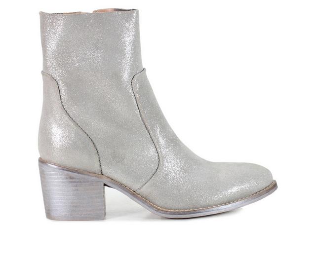 Women's DIBA TRUE Majes Tic Booties in Pewter color