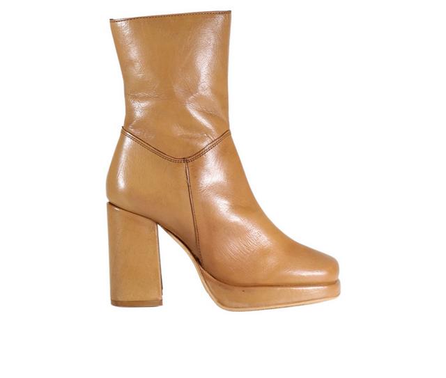 Women's DIBA TRUE Mont Pelier Booties in Tan color