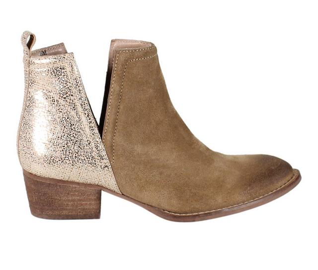 Women's DIBA TRUE Stop By Booties in Camel/Beige color